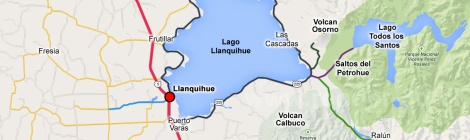 mapa rutero llanquihue